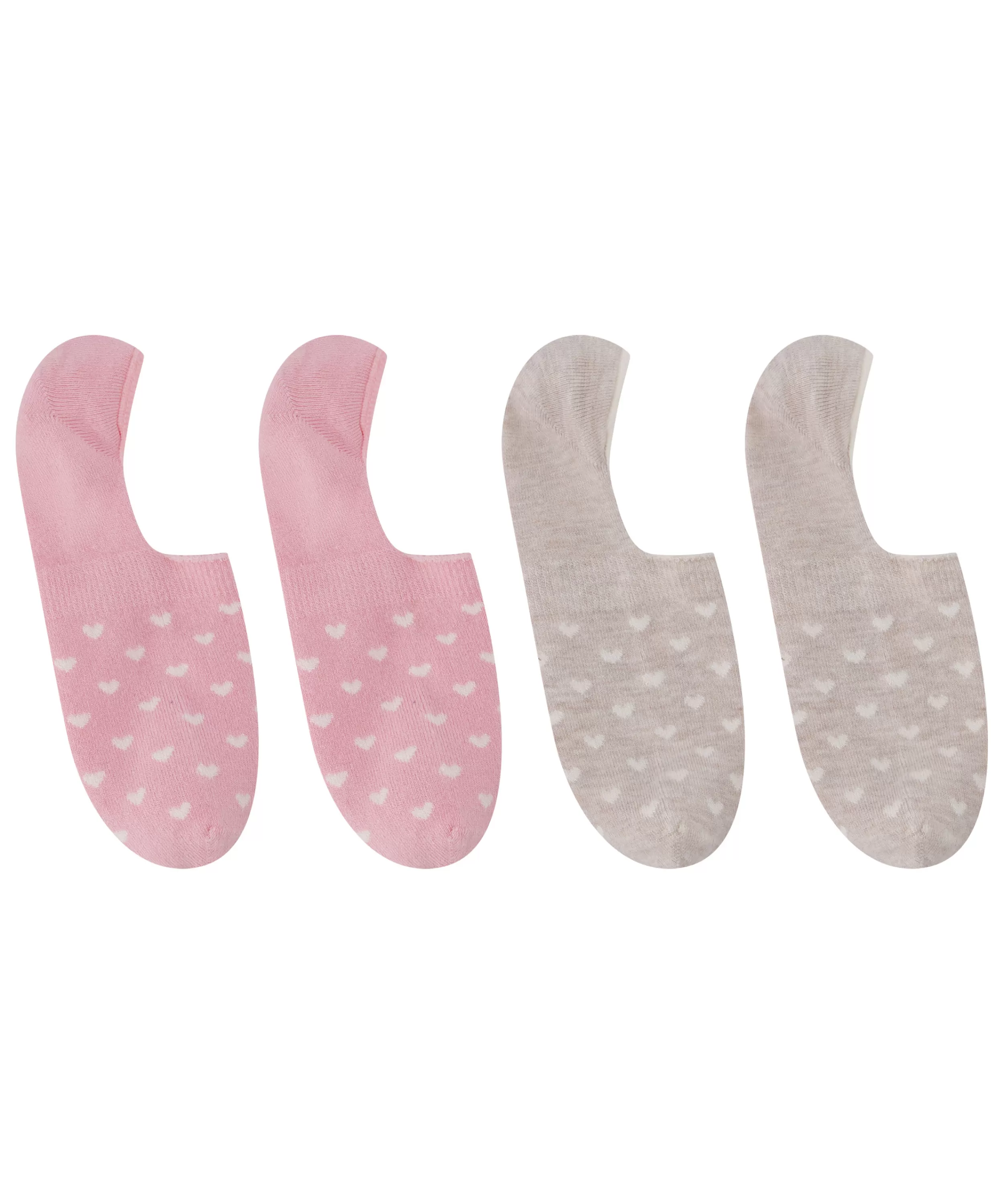 Hunkemöller Socken<2 Paar Fuslinge Rosa