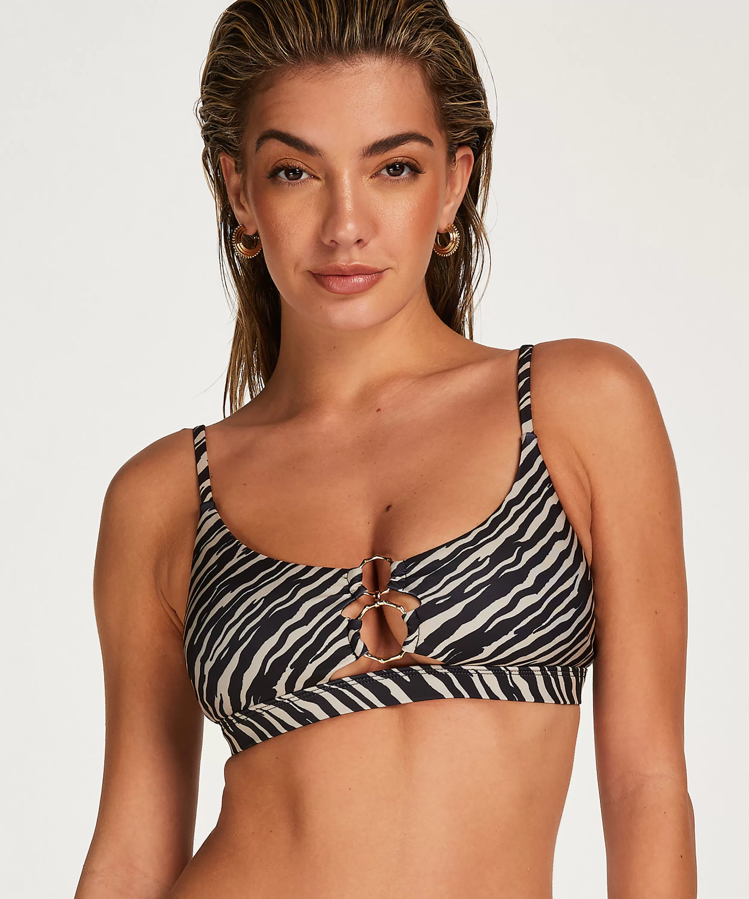 Hunkemöller Bikinis<Bikini Oberteil Zebra Braun