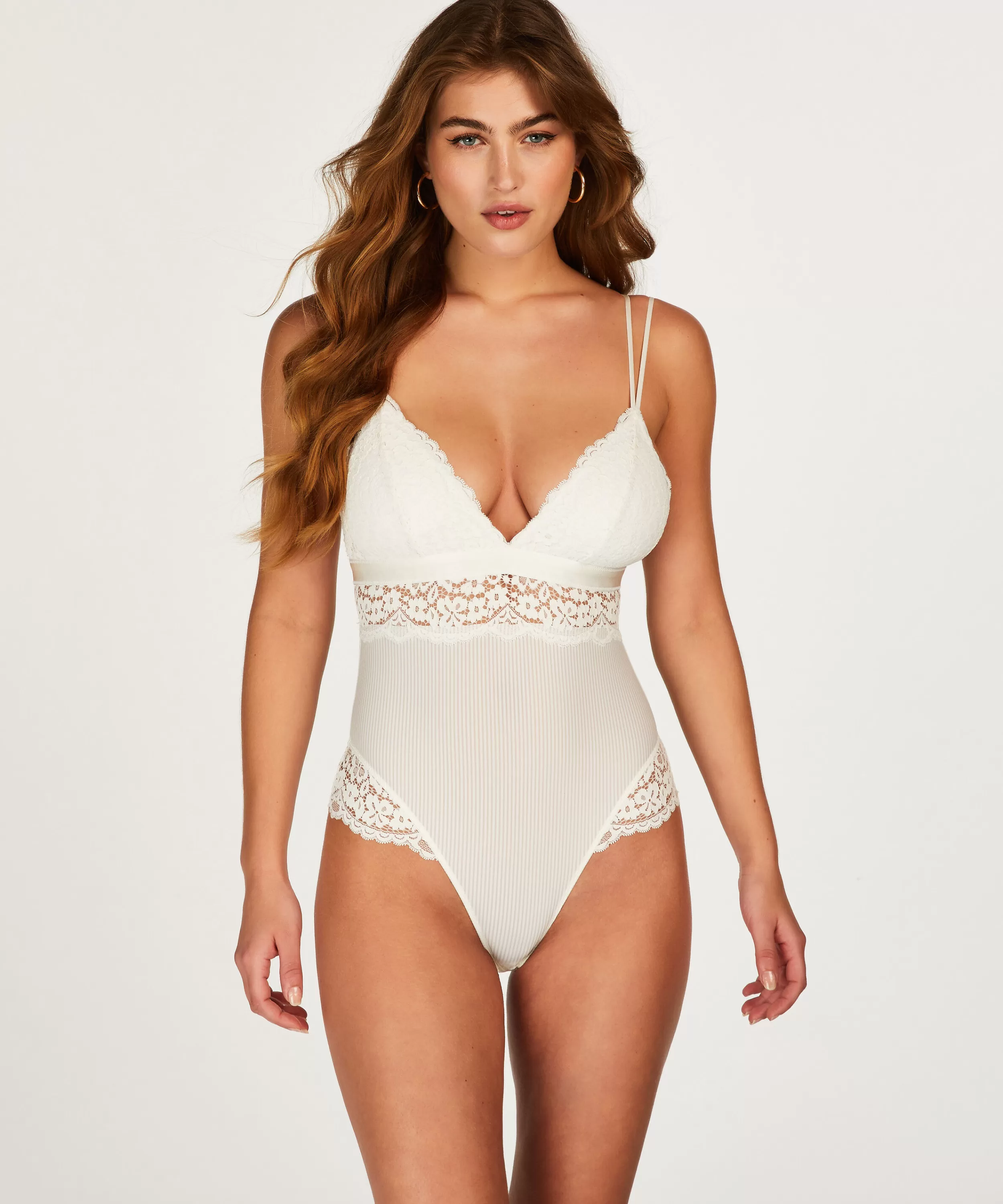 Hunkemöller Bodies & Corsagen<Body Rose Weis