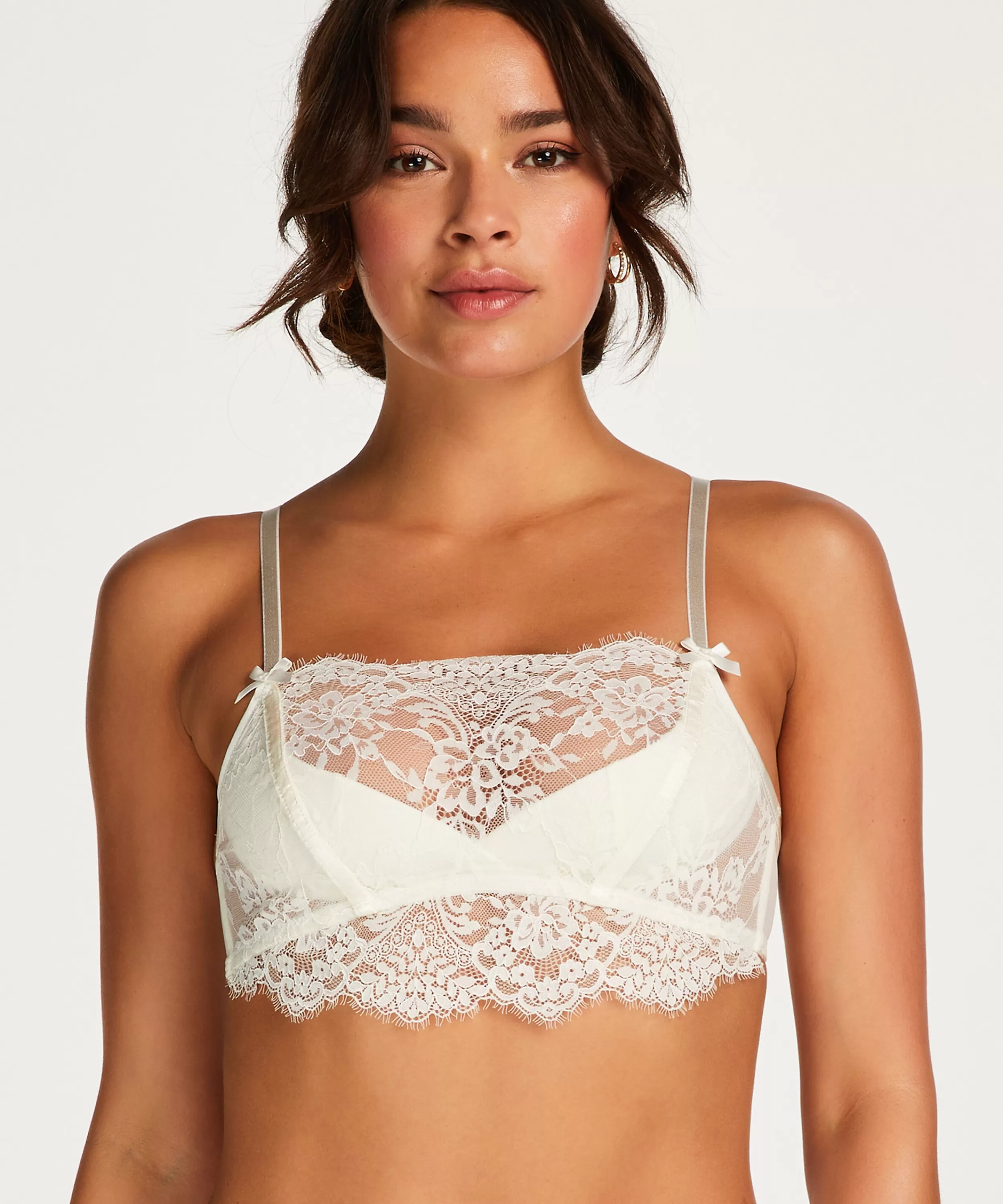 Hunkemöller Bhs Ohne Bügel<Bralette Chlo Weis