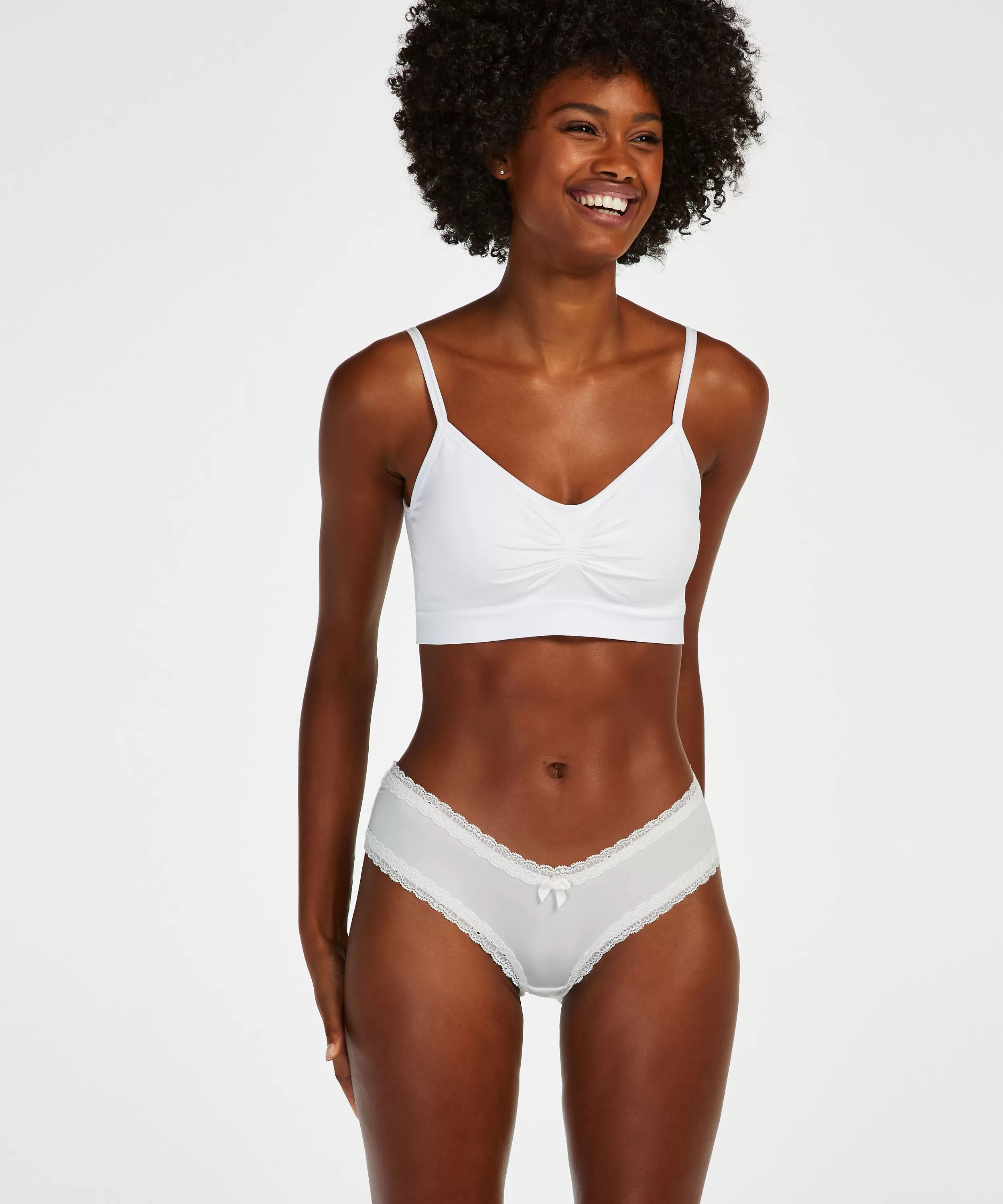 Hunkemöller Brazilians & V-Shapes<Brazilian In V-Form London Weis