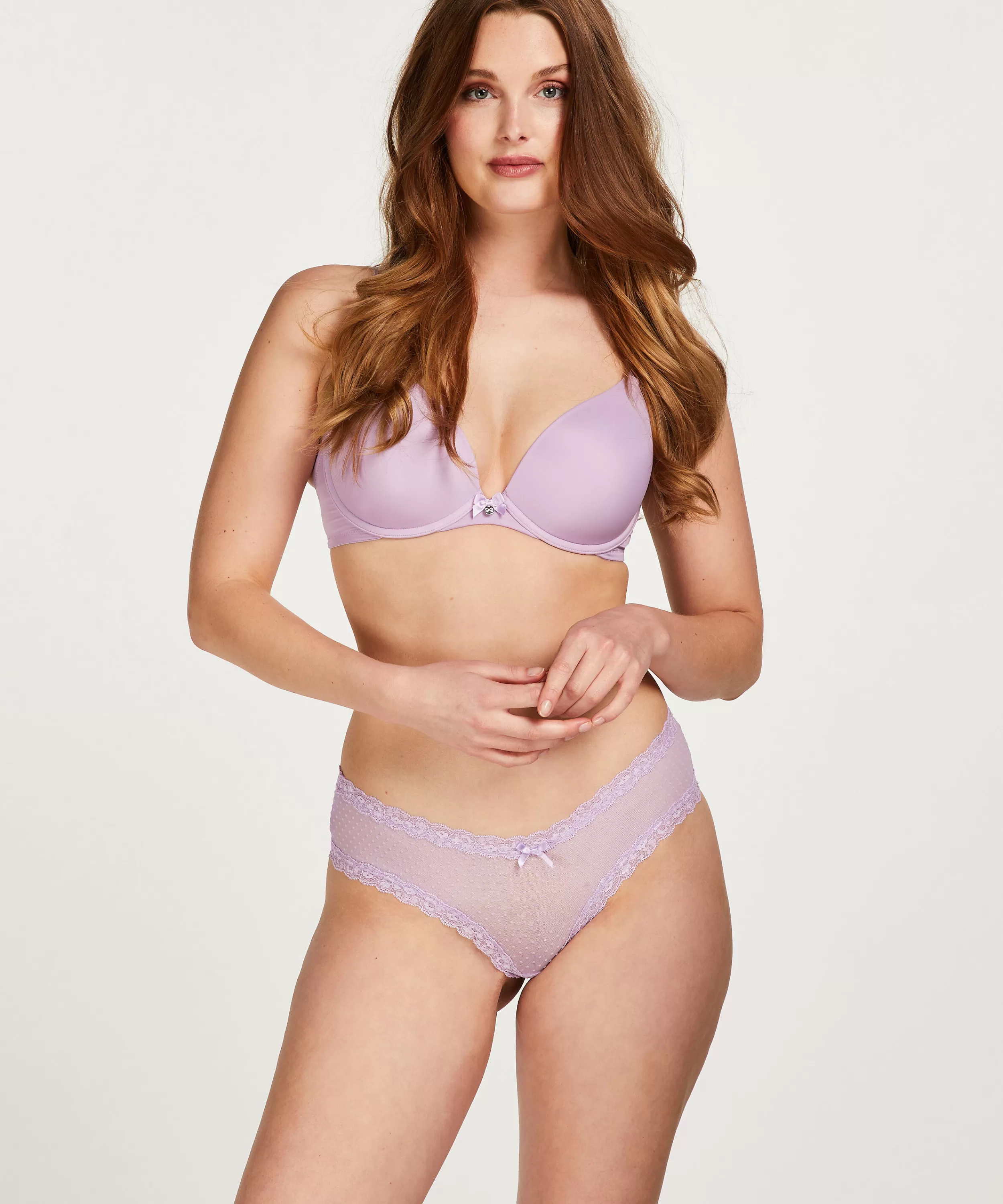 Hunkemöller Brazilians & V-Shapes<Brazilian V-Shape Mesh Lila