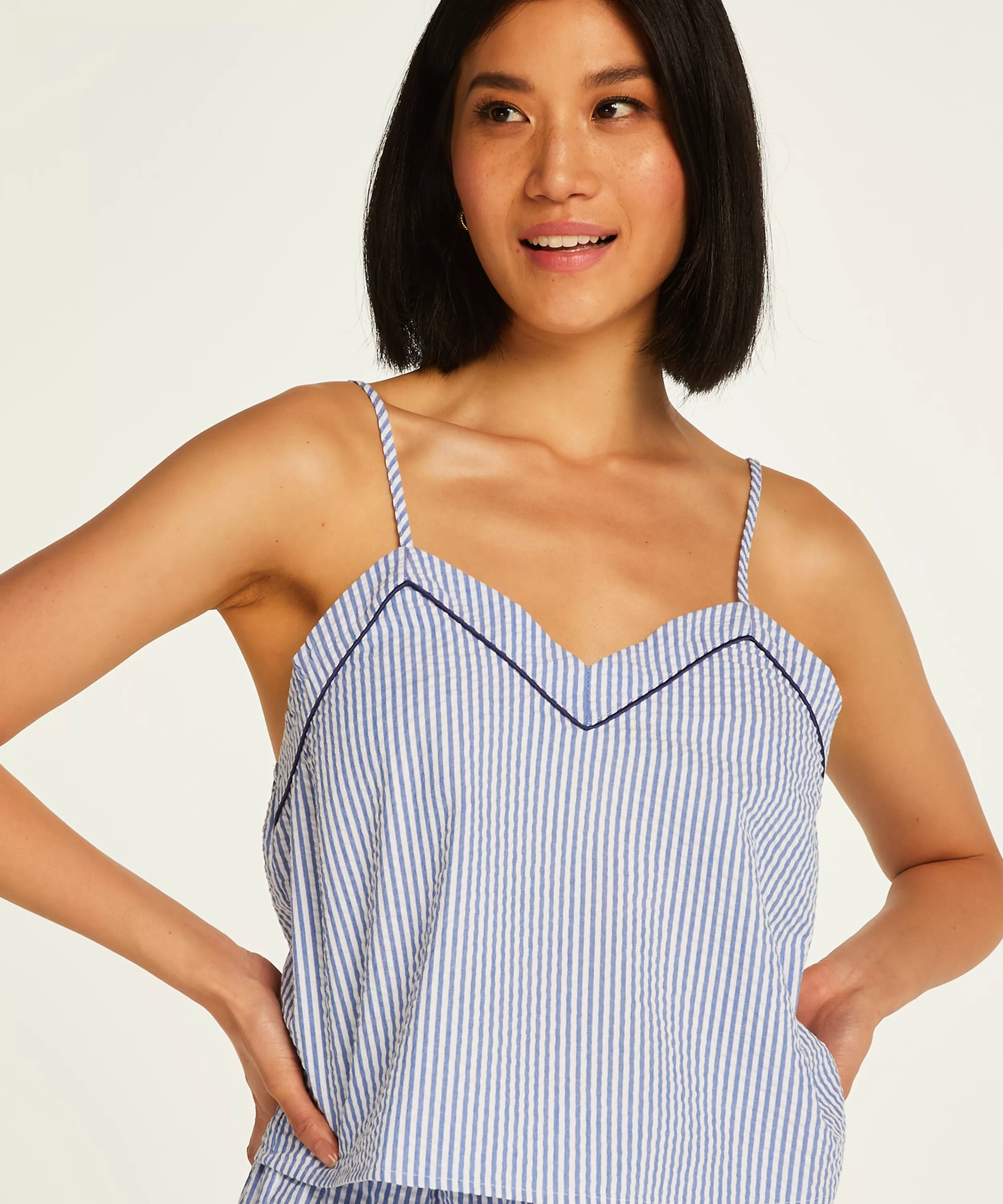 Hunkemöller Wasche<Cami Baumwolle Blau