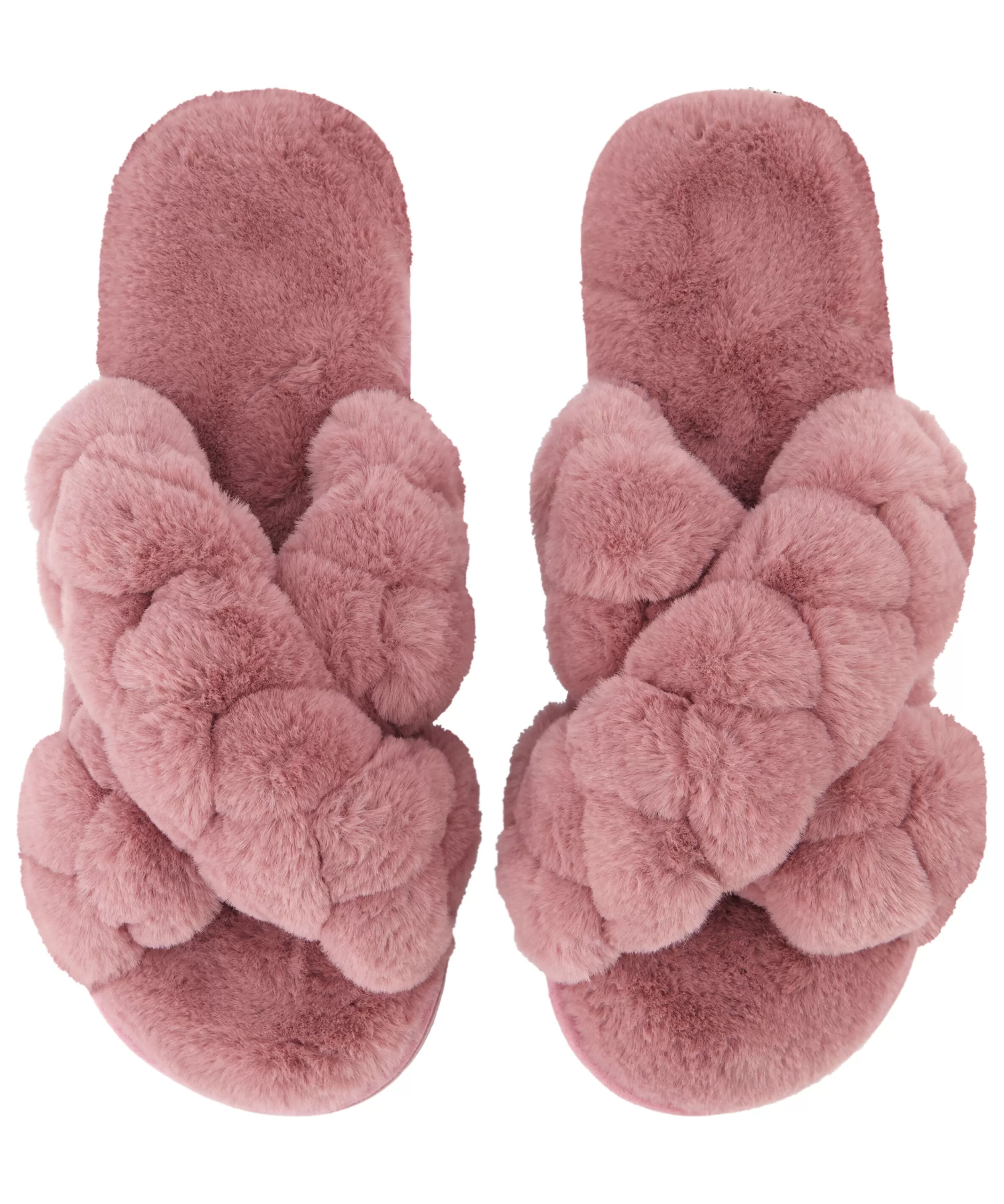 Hunkemöller Pantoffeln<Fake Fur Slider Rosa