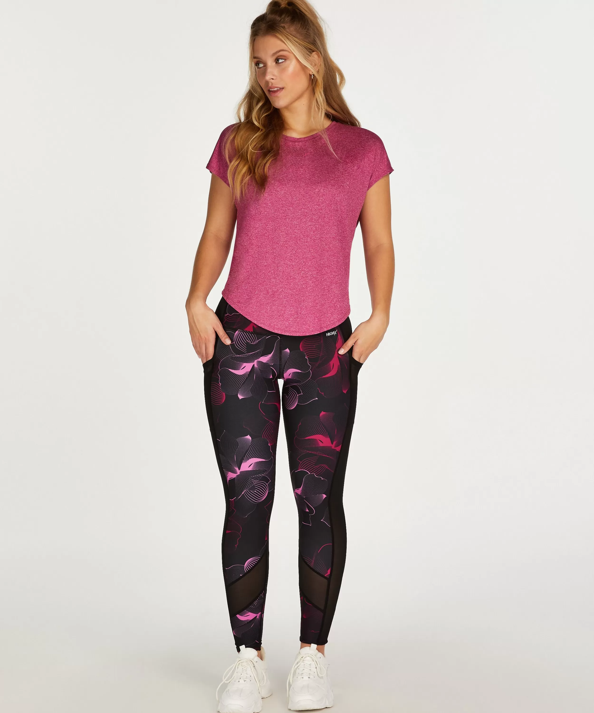 Hunkemöller Sport Tops<Hkmx Sport T-Shirt Asana Rosa