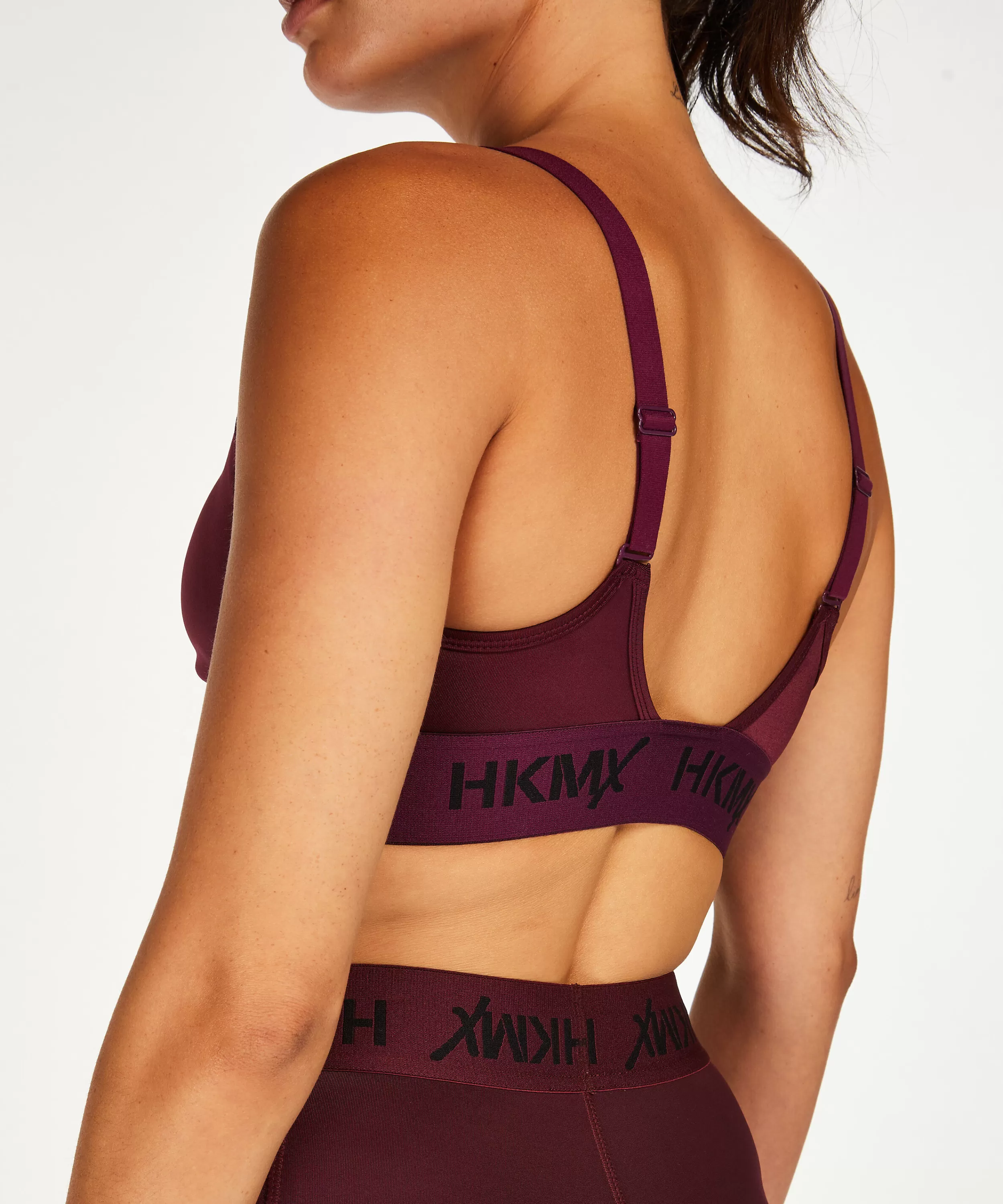 Hunkemöller Vorgeformte Bhs<Hkmx Sport-Bh The Crop Logo Level 1 Lila