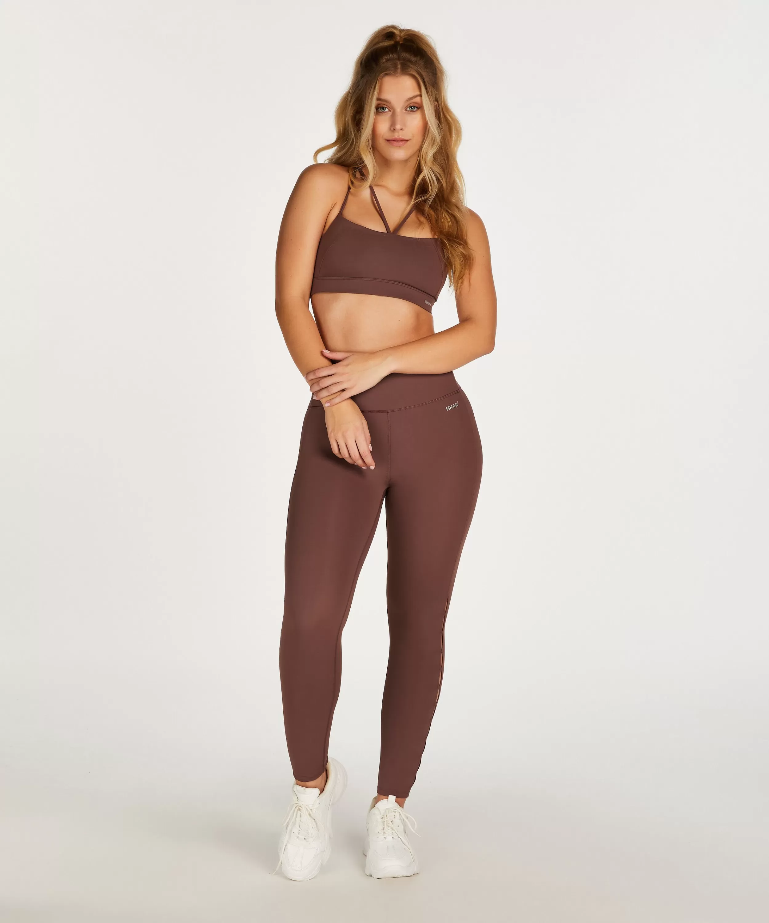 Hunkemöller Sport Leggings<Hkmx Sport-Legging Mit Hoher Taille Braun