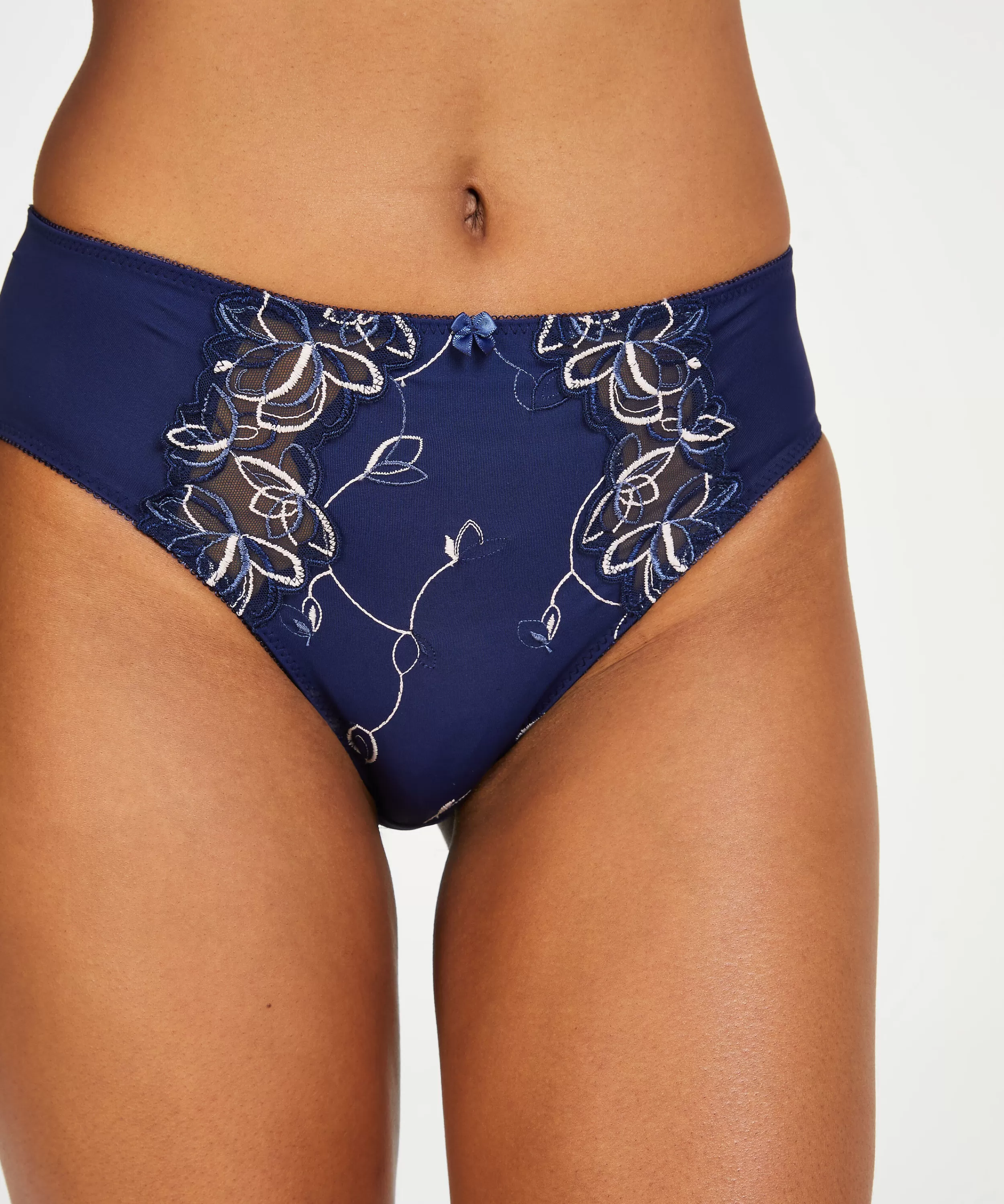 Hunkemöller Hohe Taille Slips<Hochgeschnittener Slip Diva Blau