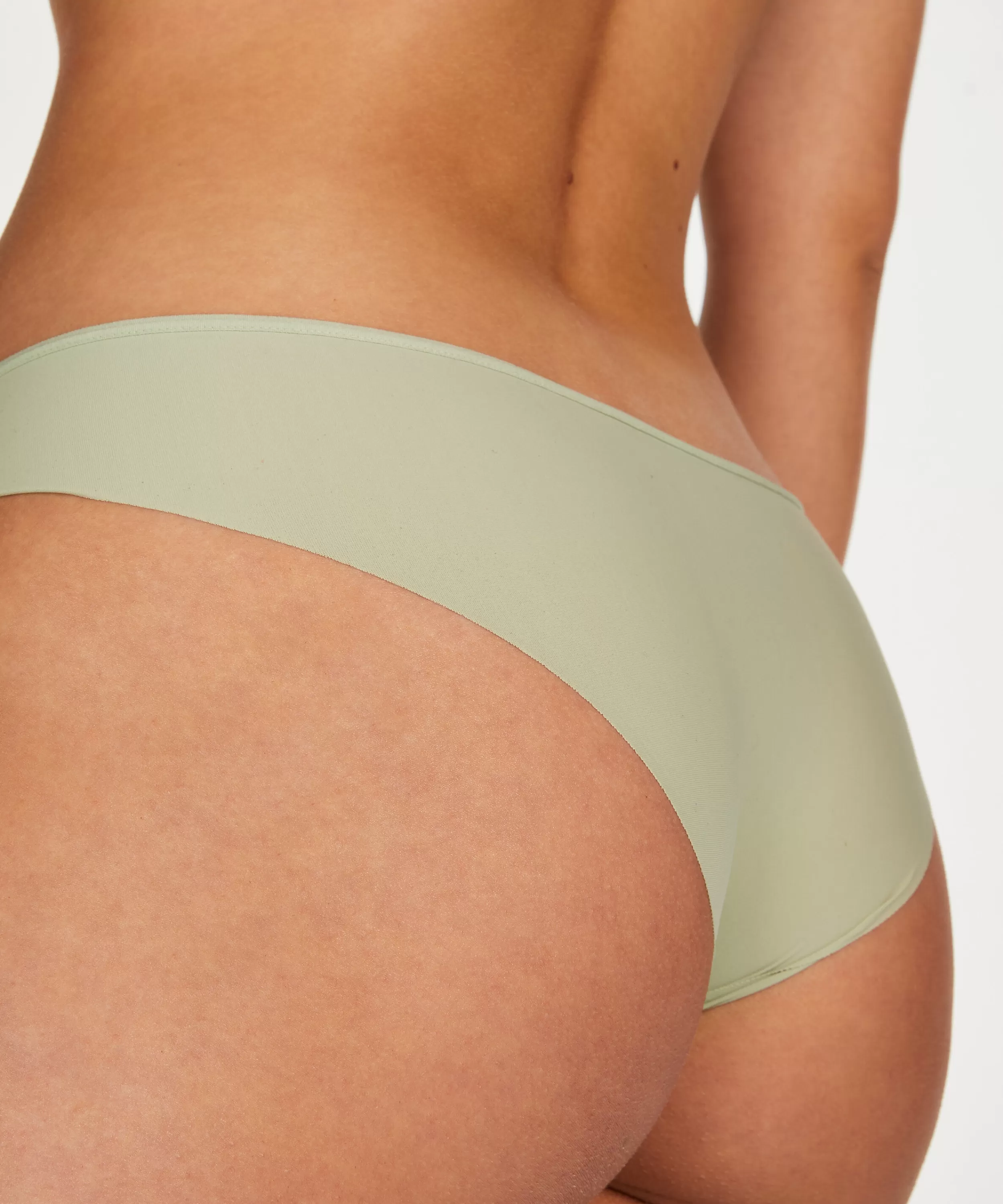 Hunkemöller Brazilians & V-Shapes<Invisible Brazilian Stripe Mesh Grun