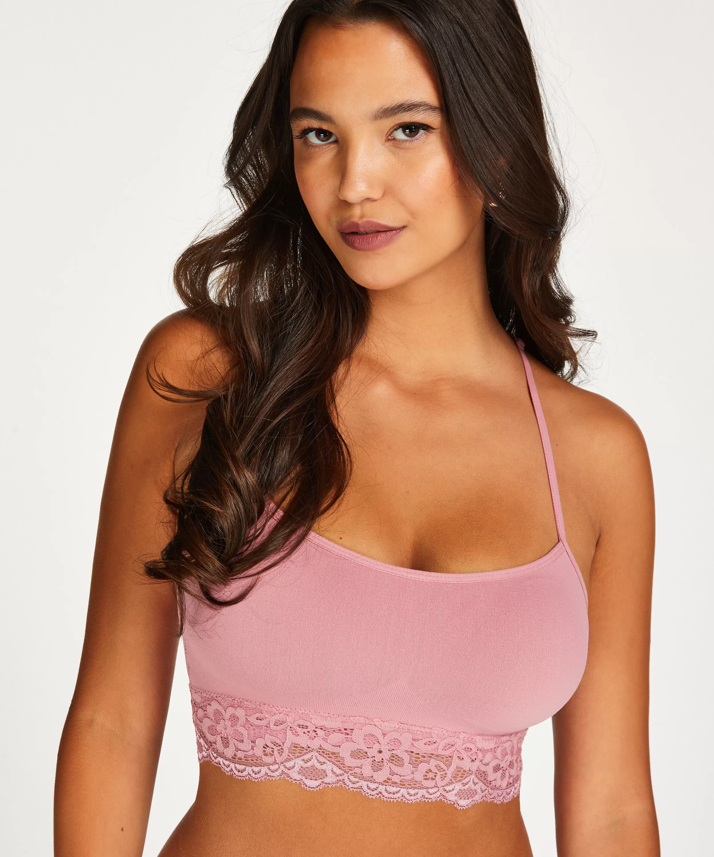 Hunkemöller Bhs Ohne Bügel<Nahtloser Bralette Marine Rosa