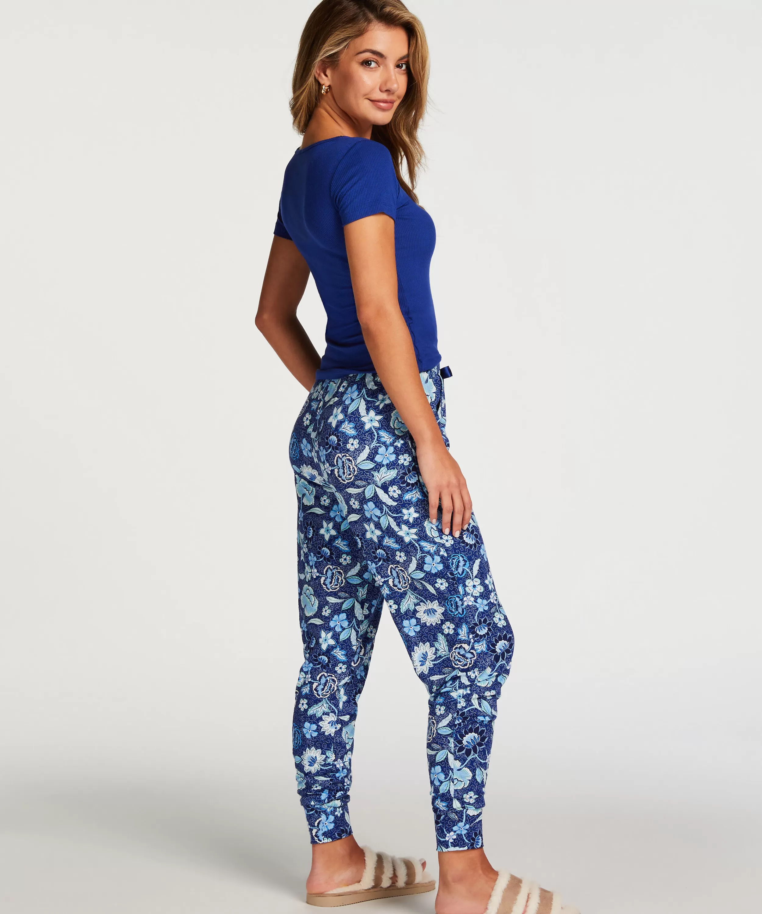 Hunkemöller Wasche<Petite Pyjamahose Jersey Blau