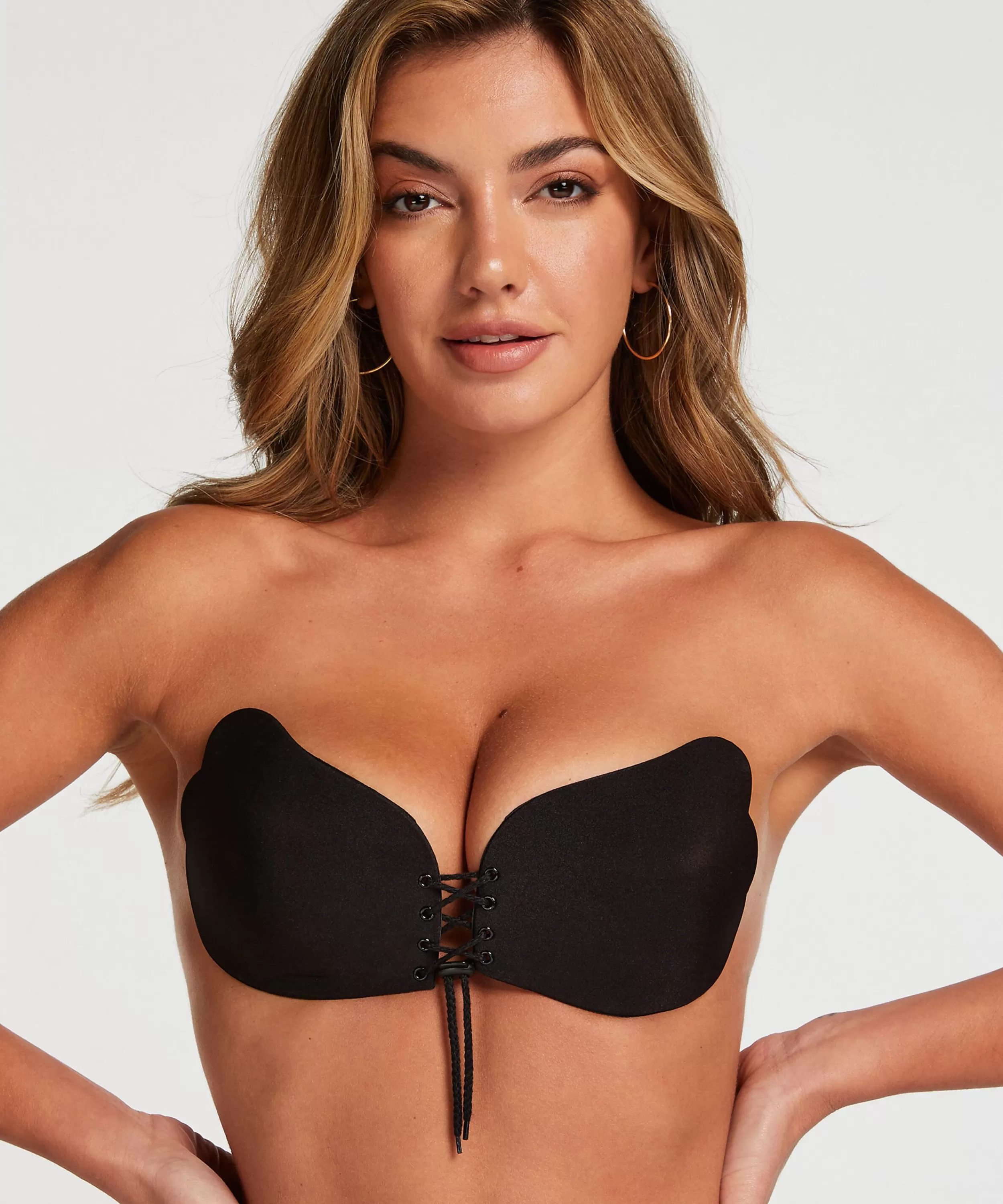 Hunkemöller Push-Up Bhs & Maximizer Bhs<Push-Up-Klebe-Bh Mit Seitenflugeln Schwarz