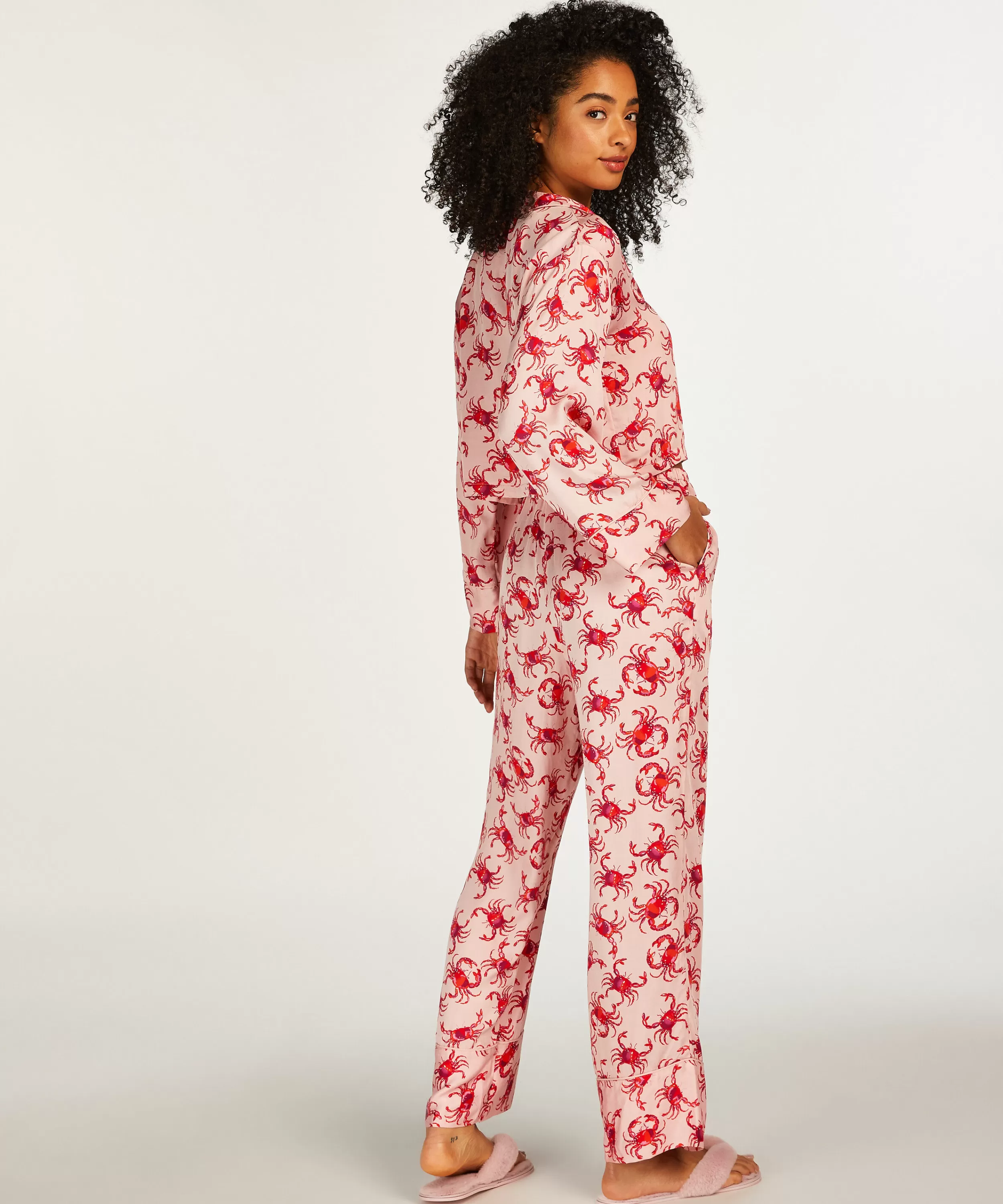 Hunkemöller Wasche<Pyjamahose Woven Springbreakers Rosa