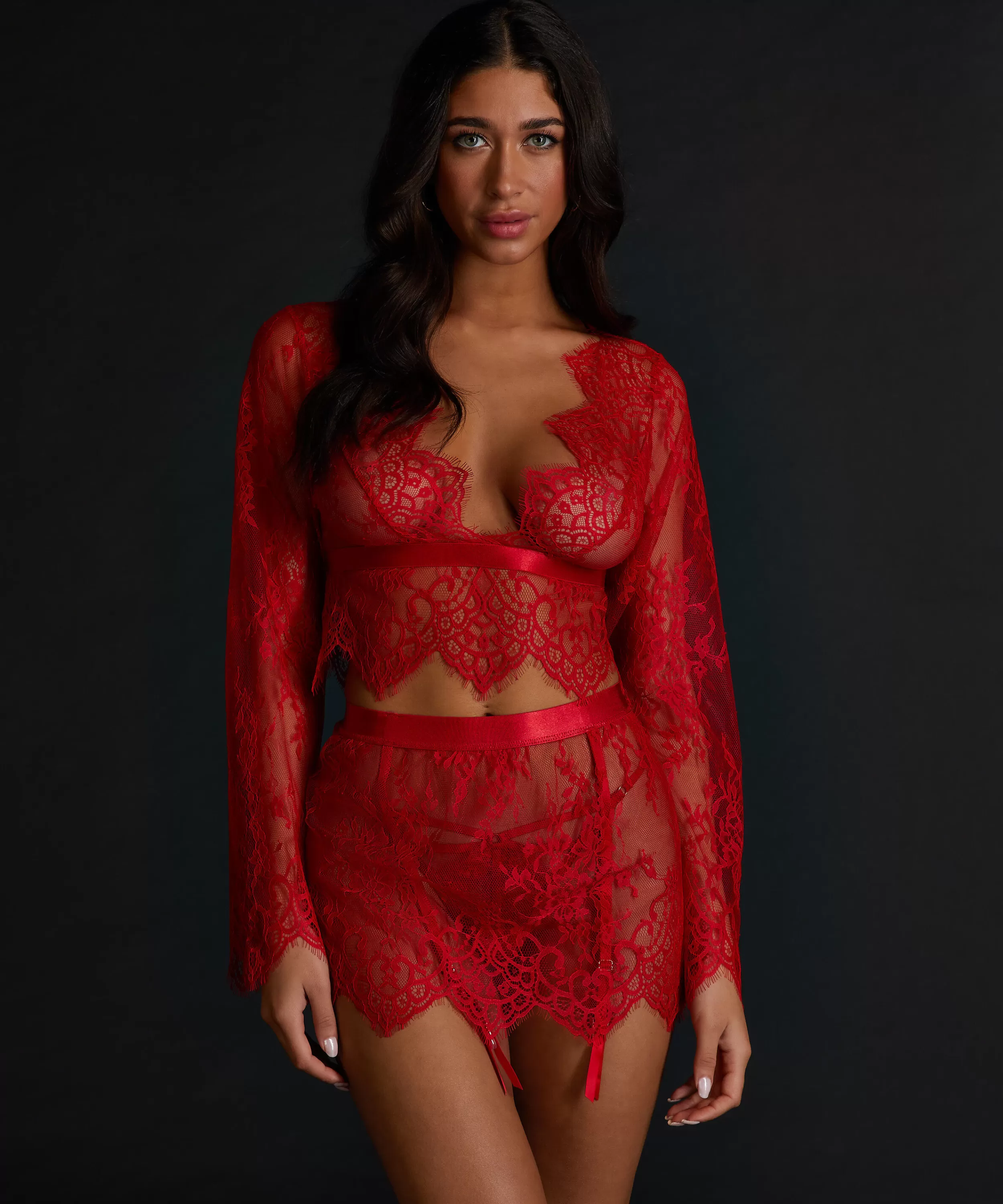 Hunkemöller Wasche<Rok Lace Rot