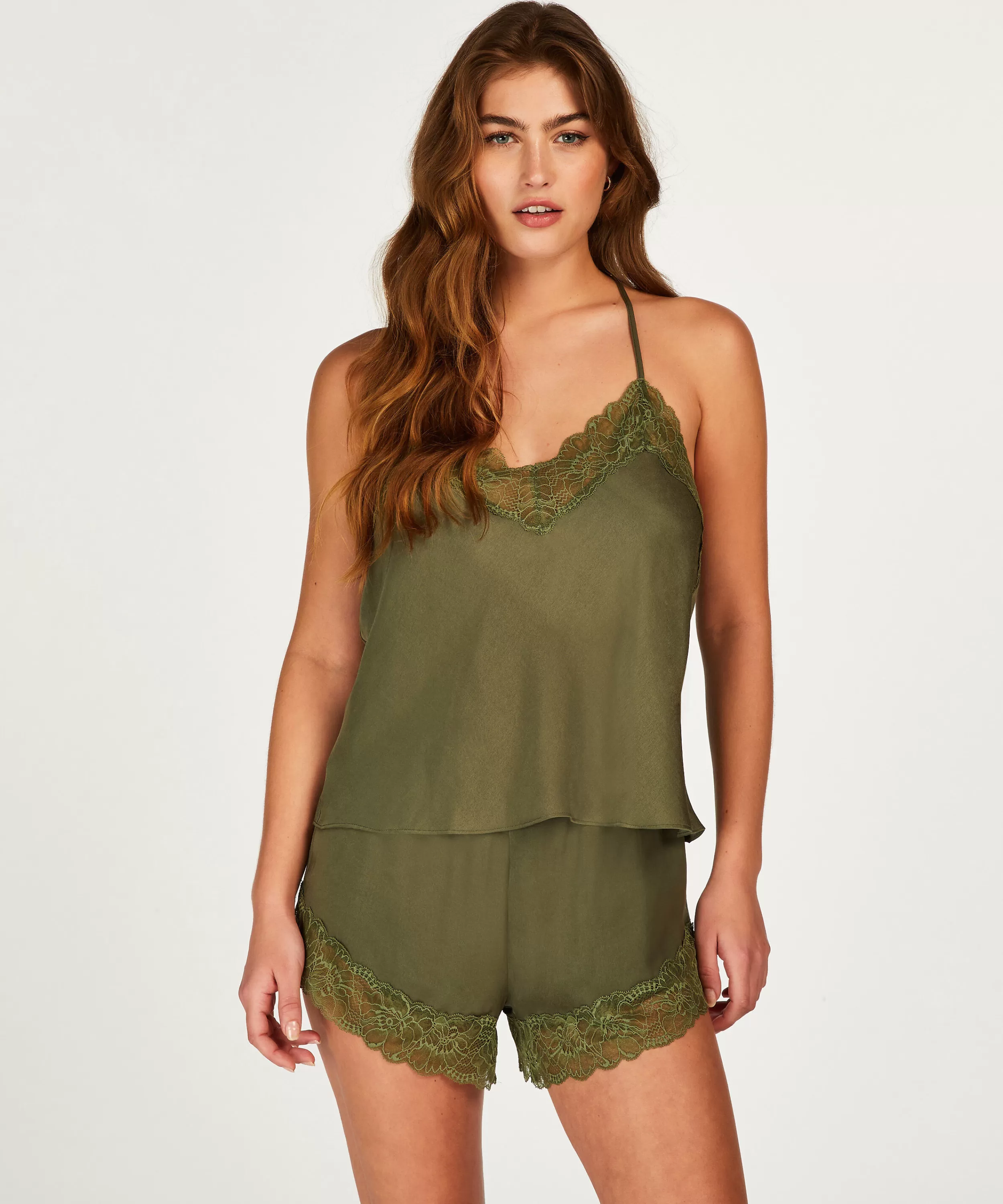 Hunkemöller Wasche<Short Satin Grun