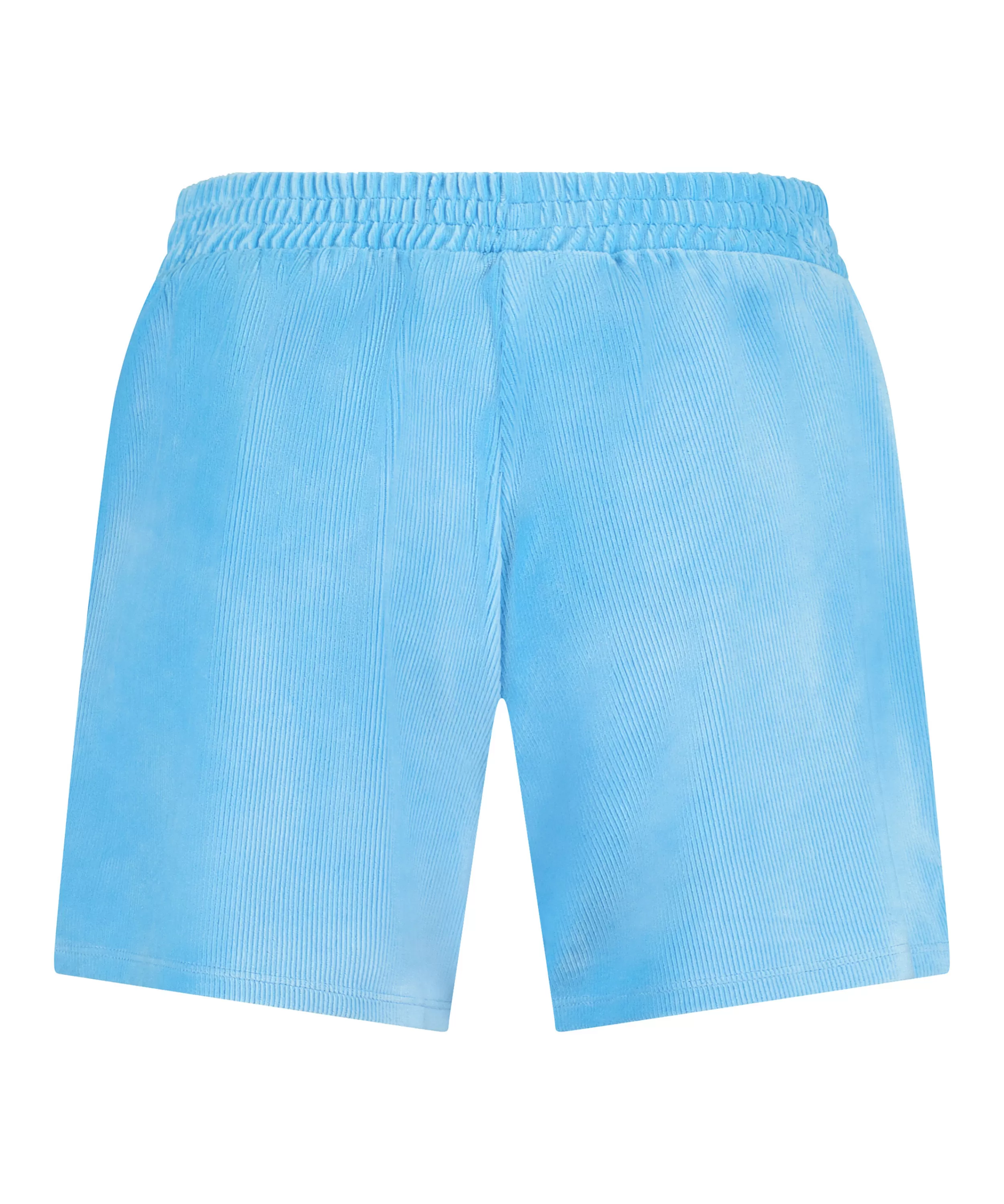 Hunkemöller Wasche<Short Velours Rib Blau