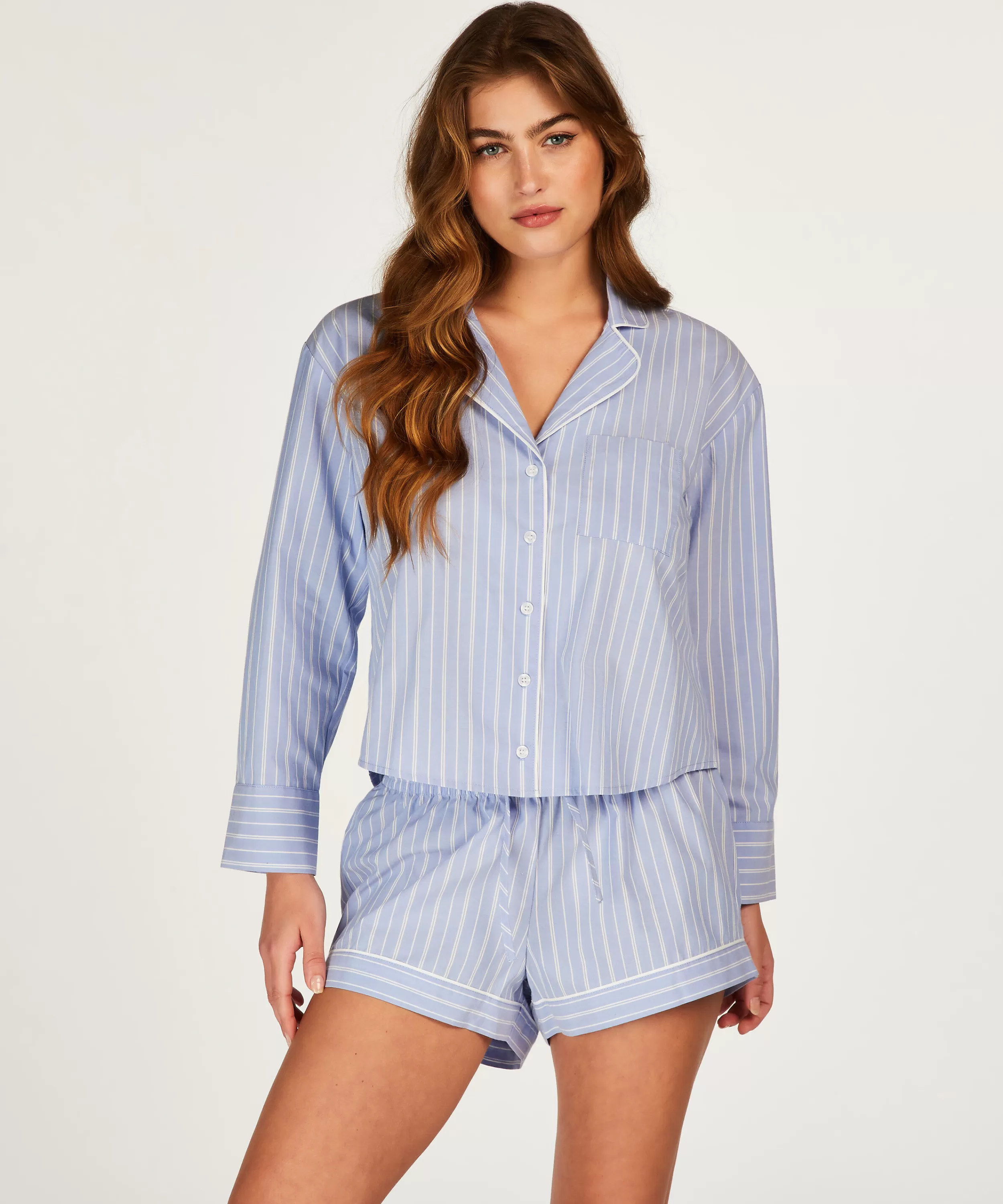 Hunkemöller Wasche<Shorts Baumwolle Blau