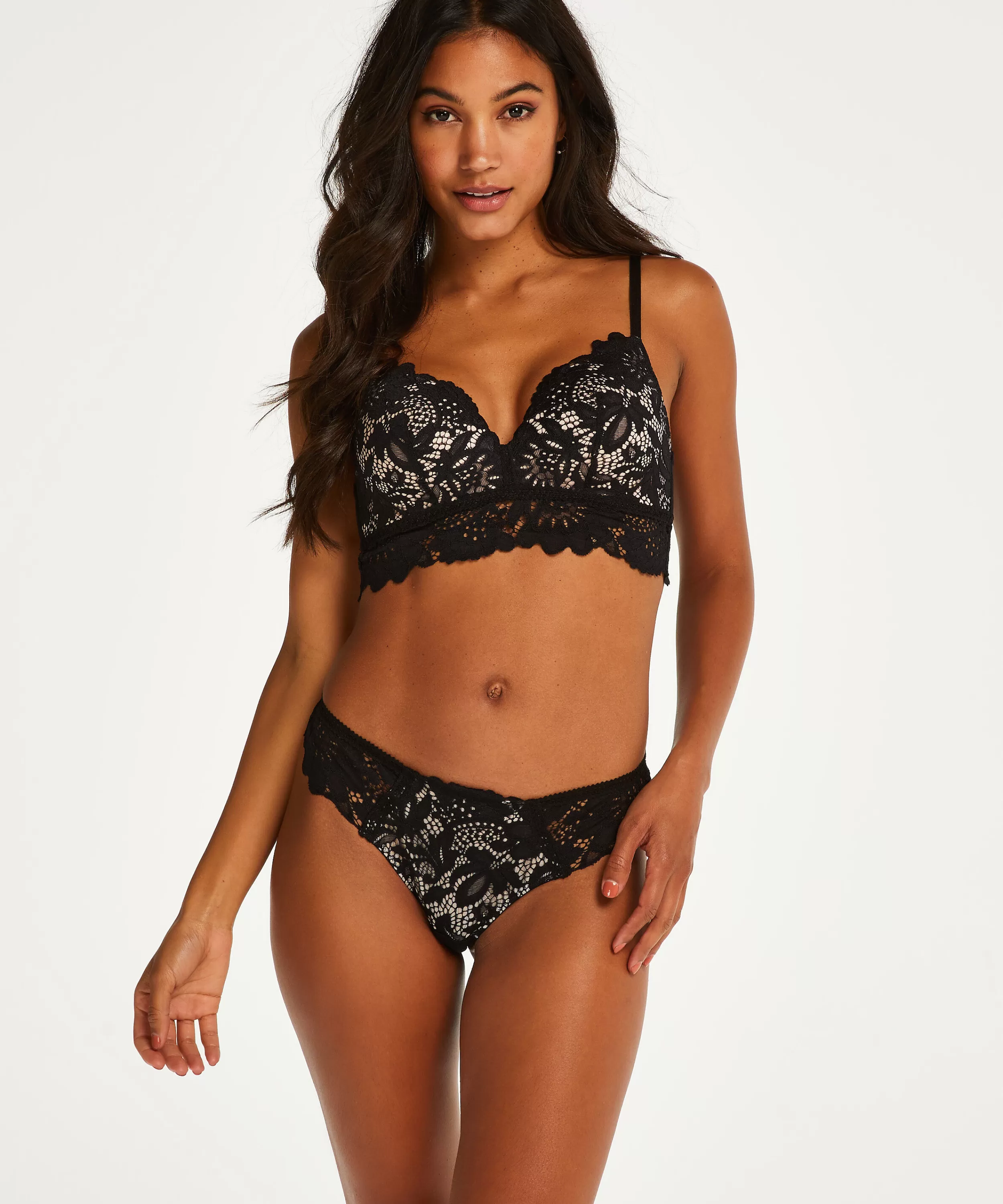 Hunkemöller Strings & Boxerstrings<String Shiloh Schwarz