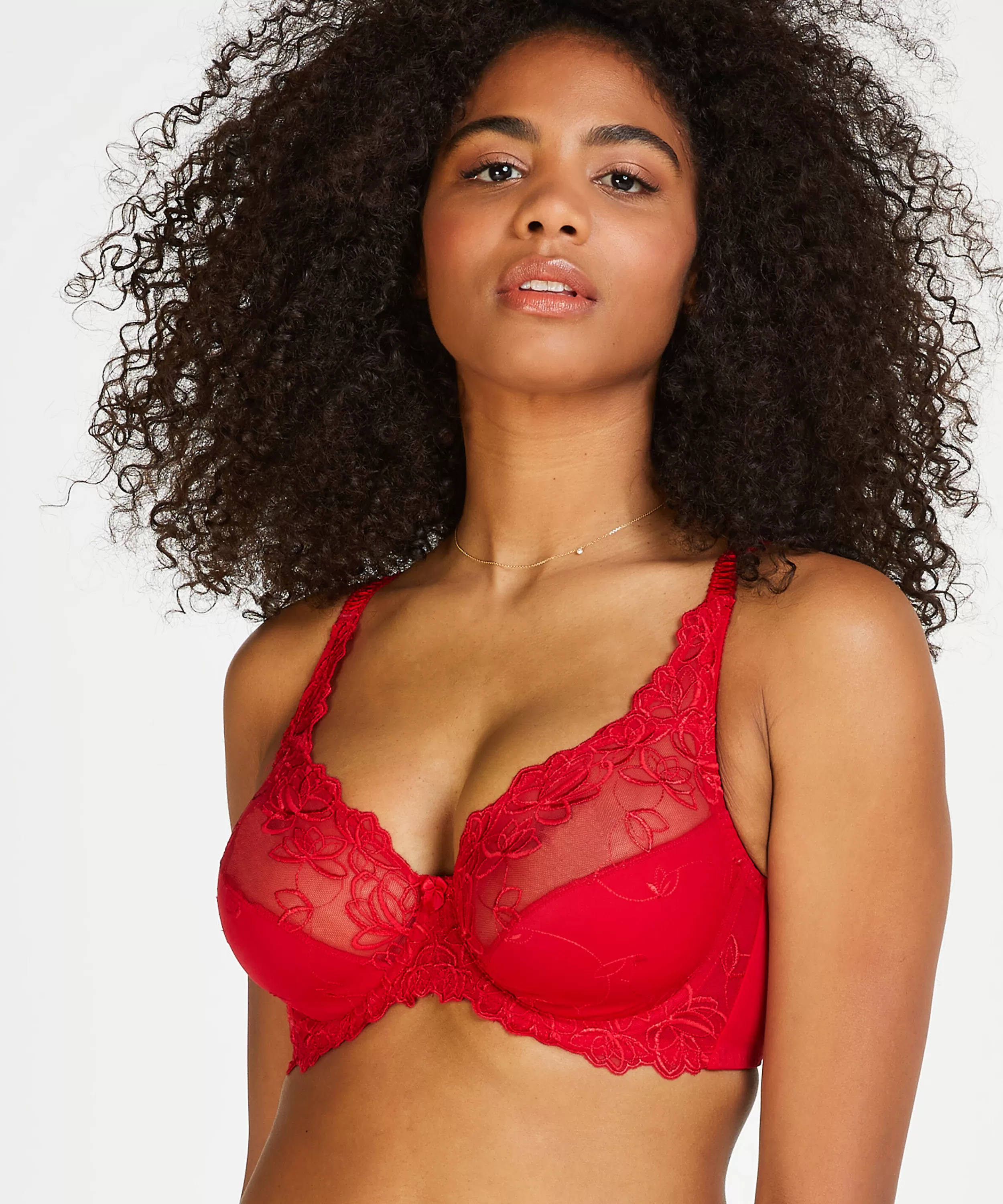 Hunkemöller Bhs Mit Großen Cups<Unwattierter Bügel-Bh Diva Rot