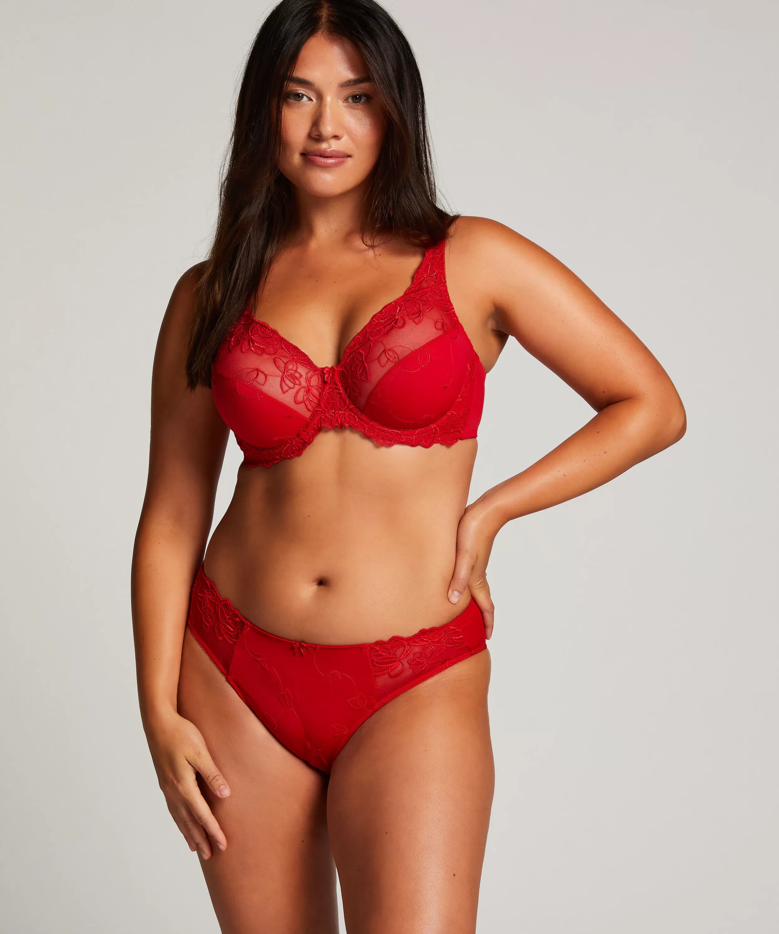 Hunkemöller Bhs Mit Großen Cups<Unwattierter Bügel-Bh Diva Rot