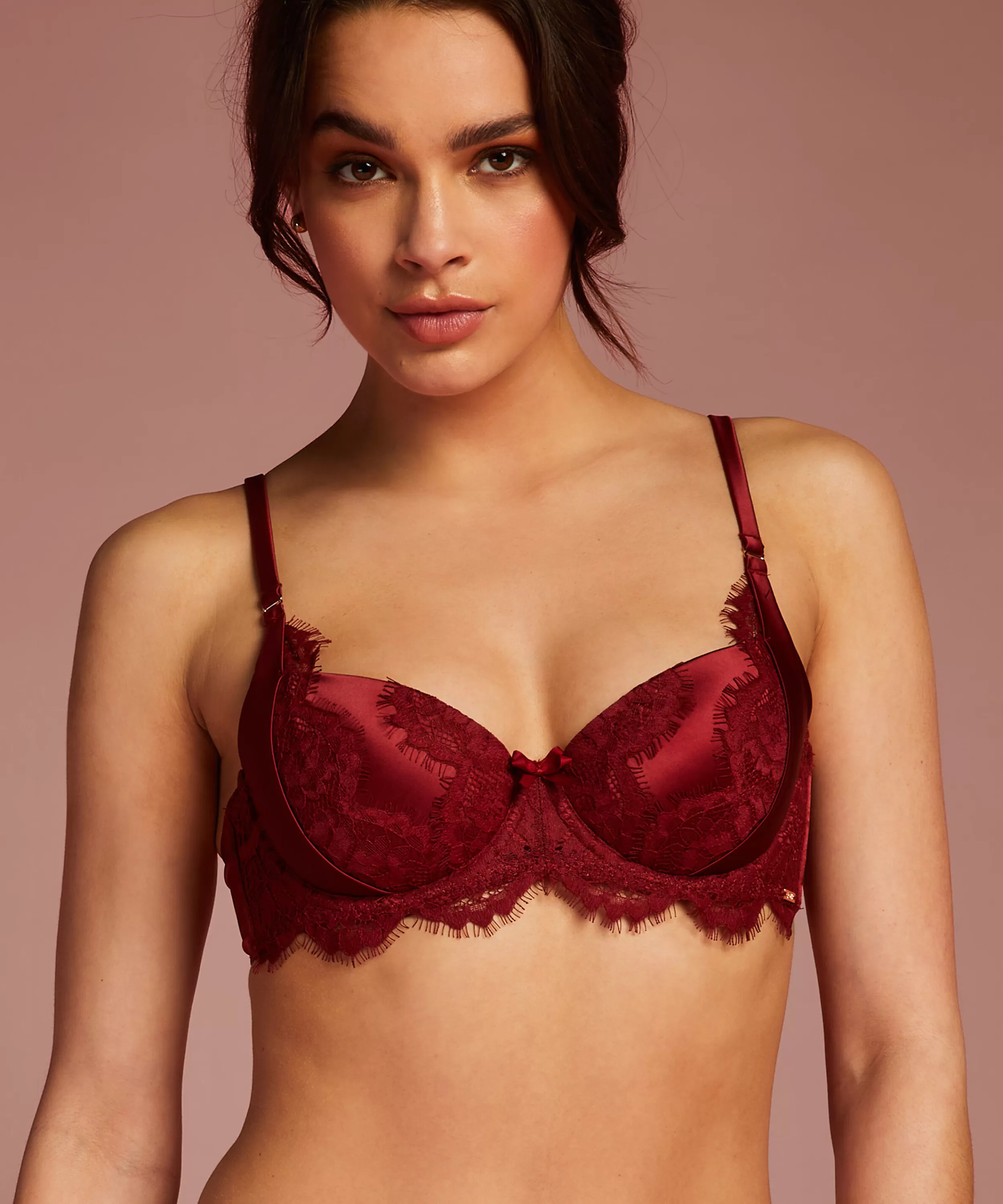 Hunkemöller Bhs Mit Großen Cups<Vorgeformter Bügel-Bh Hannako Rot