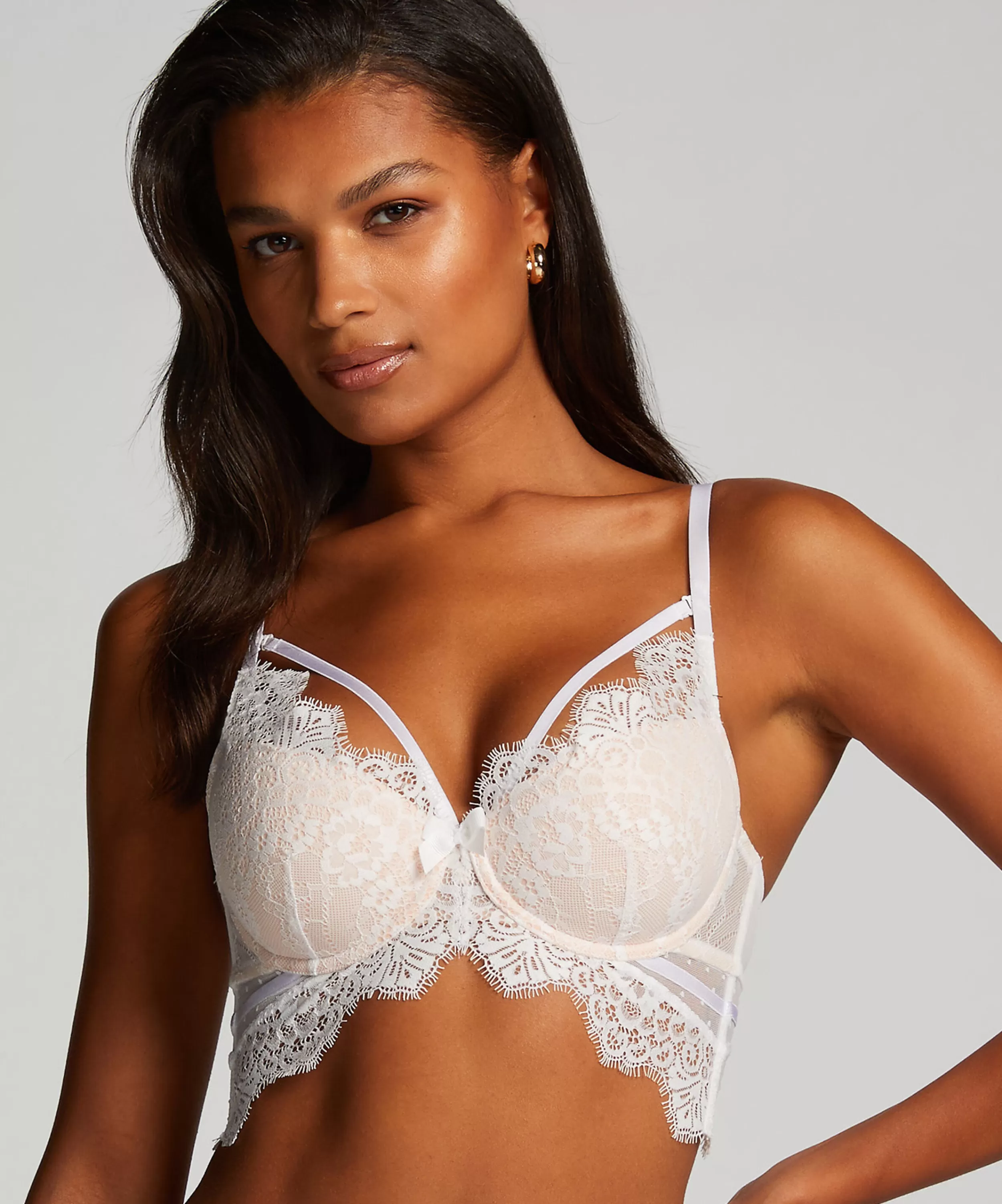 Hunkemöller Bhs Mit Großen Cups<Vorgeformter Longline-Bügel-Bh Marilee Weis